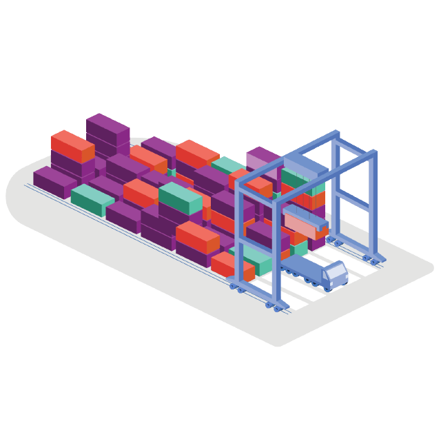 AICON-Yard-block-loading-container-terminal