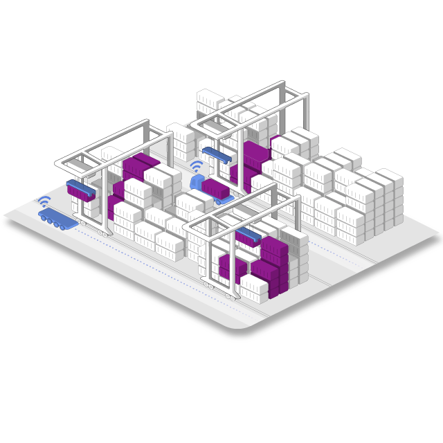 AICON-Yard-shipping-container-stacking